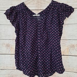 Silky, semi-sheer Blouse